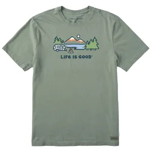 Men's Lakeside Camper Short Sleeve Tee Life is Good