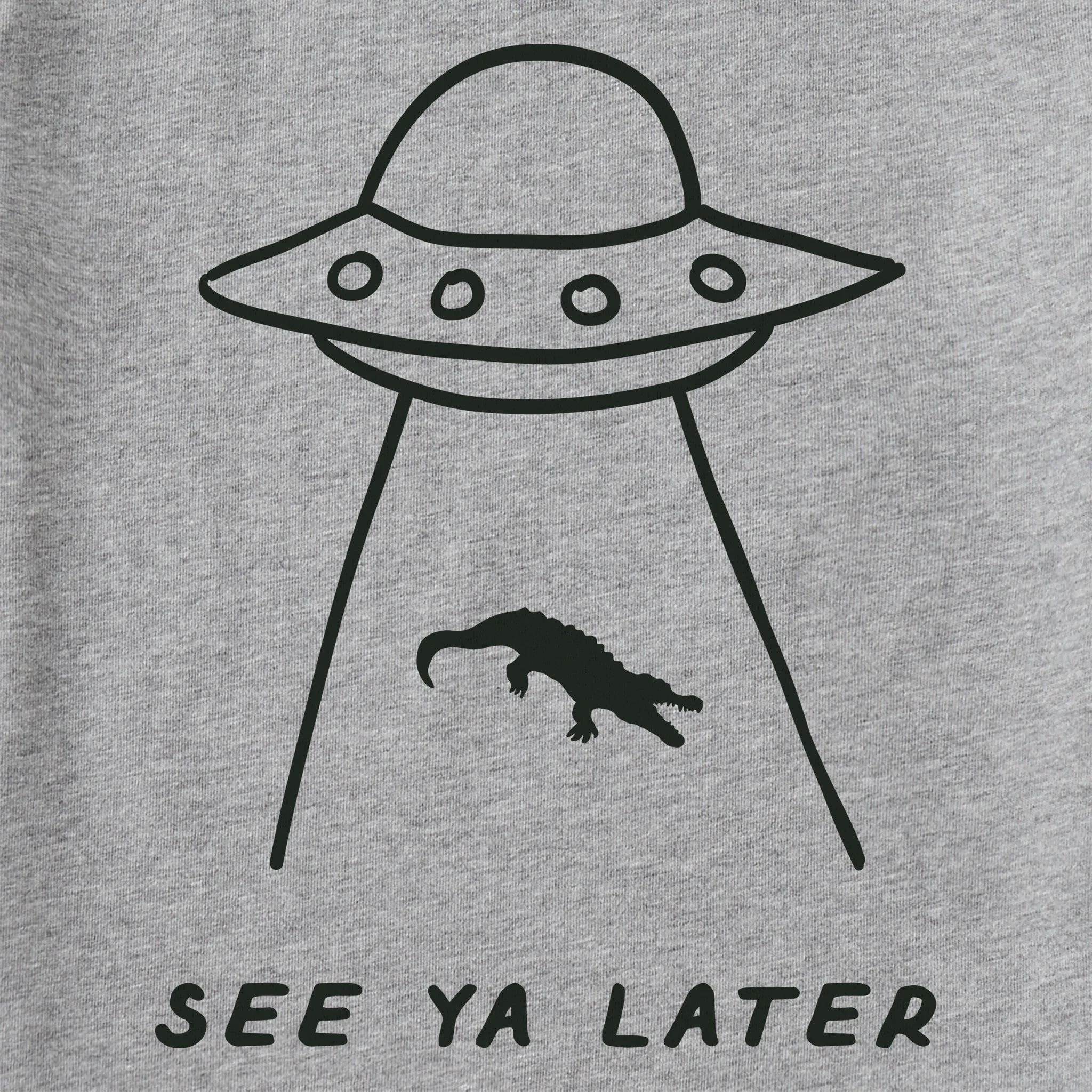 Men's Later Gator Saucer Long Sleeve Crusher Tee Life is Good