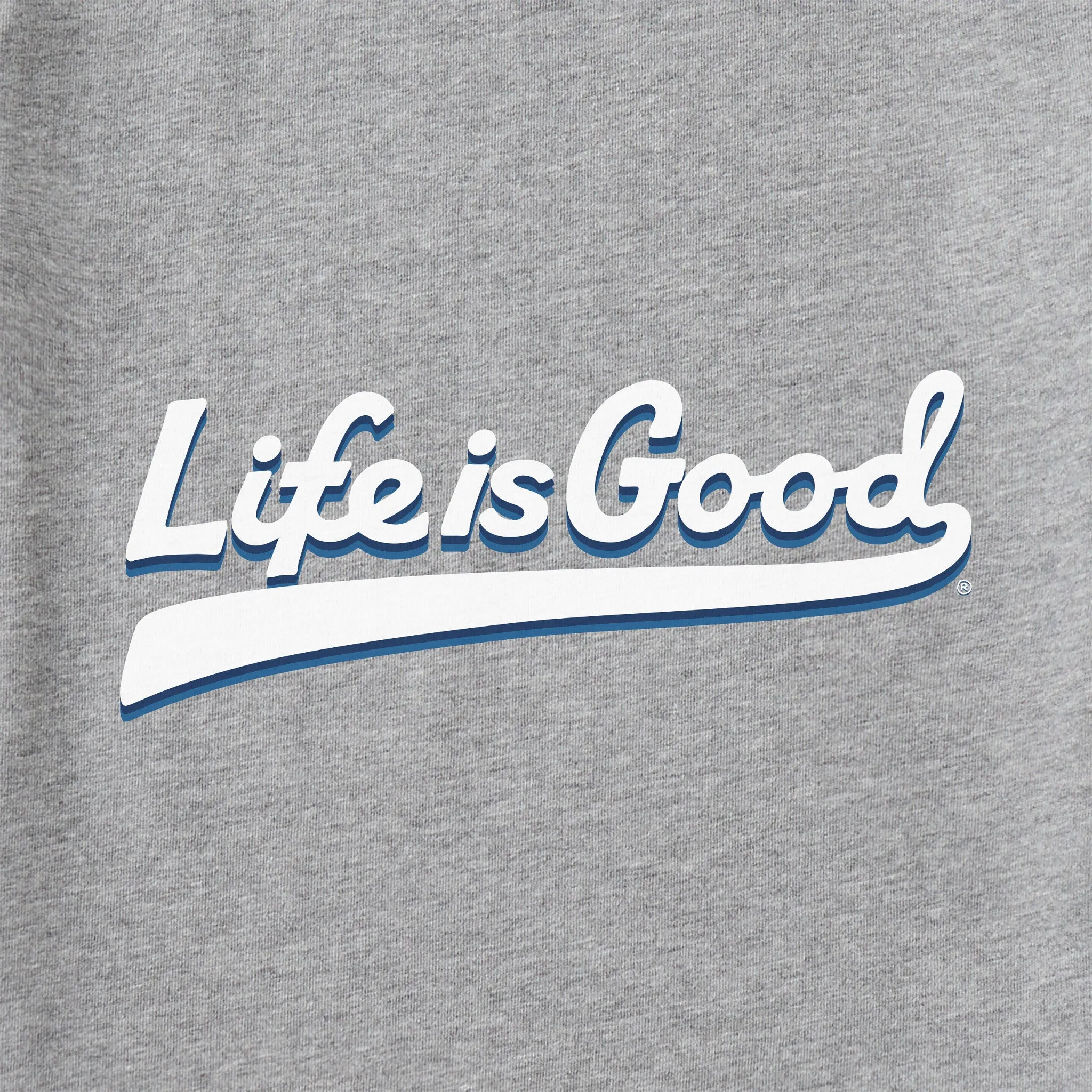 Men's Layered Ballyard Short Sleeve Crusher Tee Life is Good
