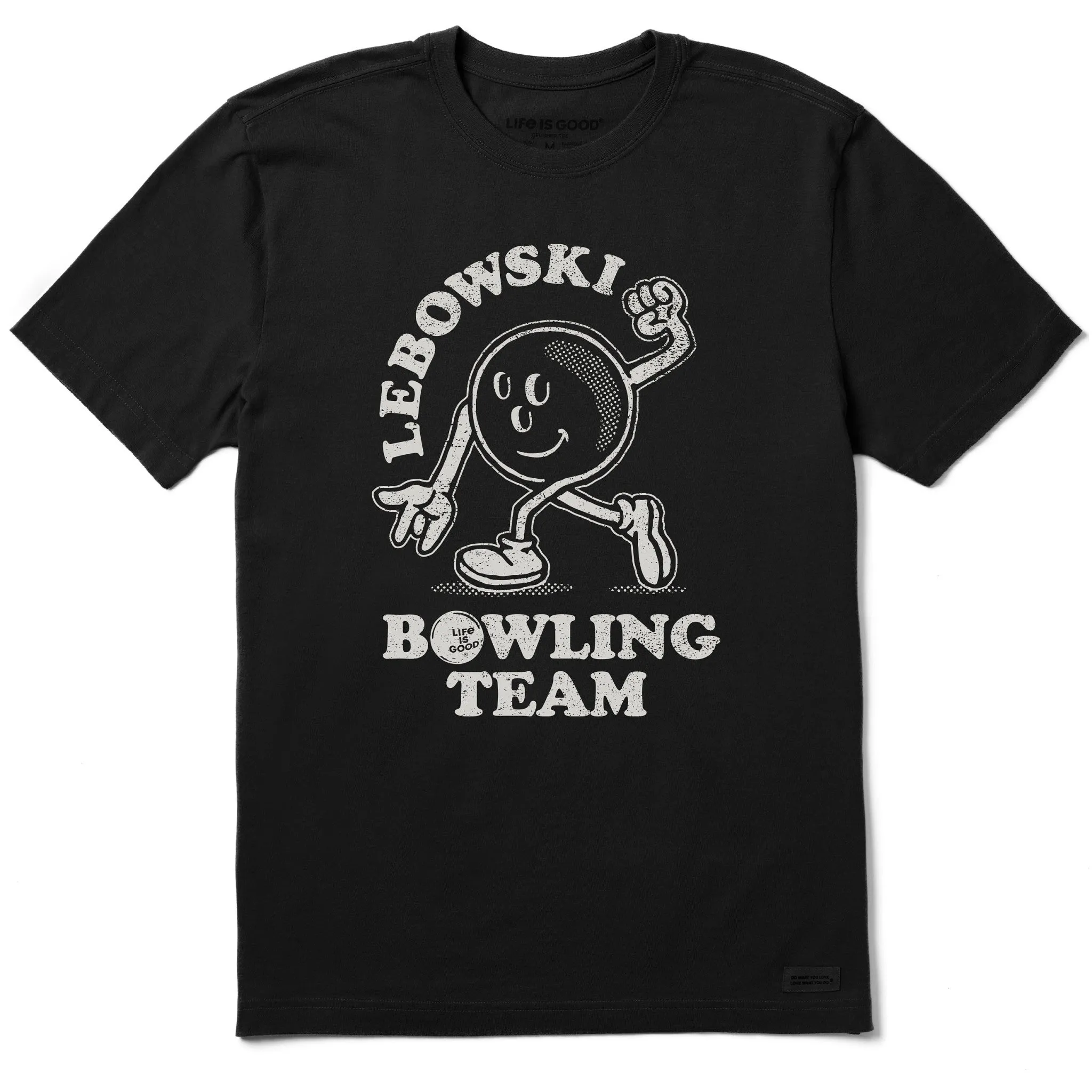 Men's Lebowski Bowling Team Short Sleeve Tee Life is Good