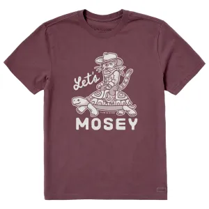 Men's Let's Mosey Cowboy Cat Short Sleeve Crusher Tee Life is Good