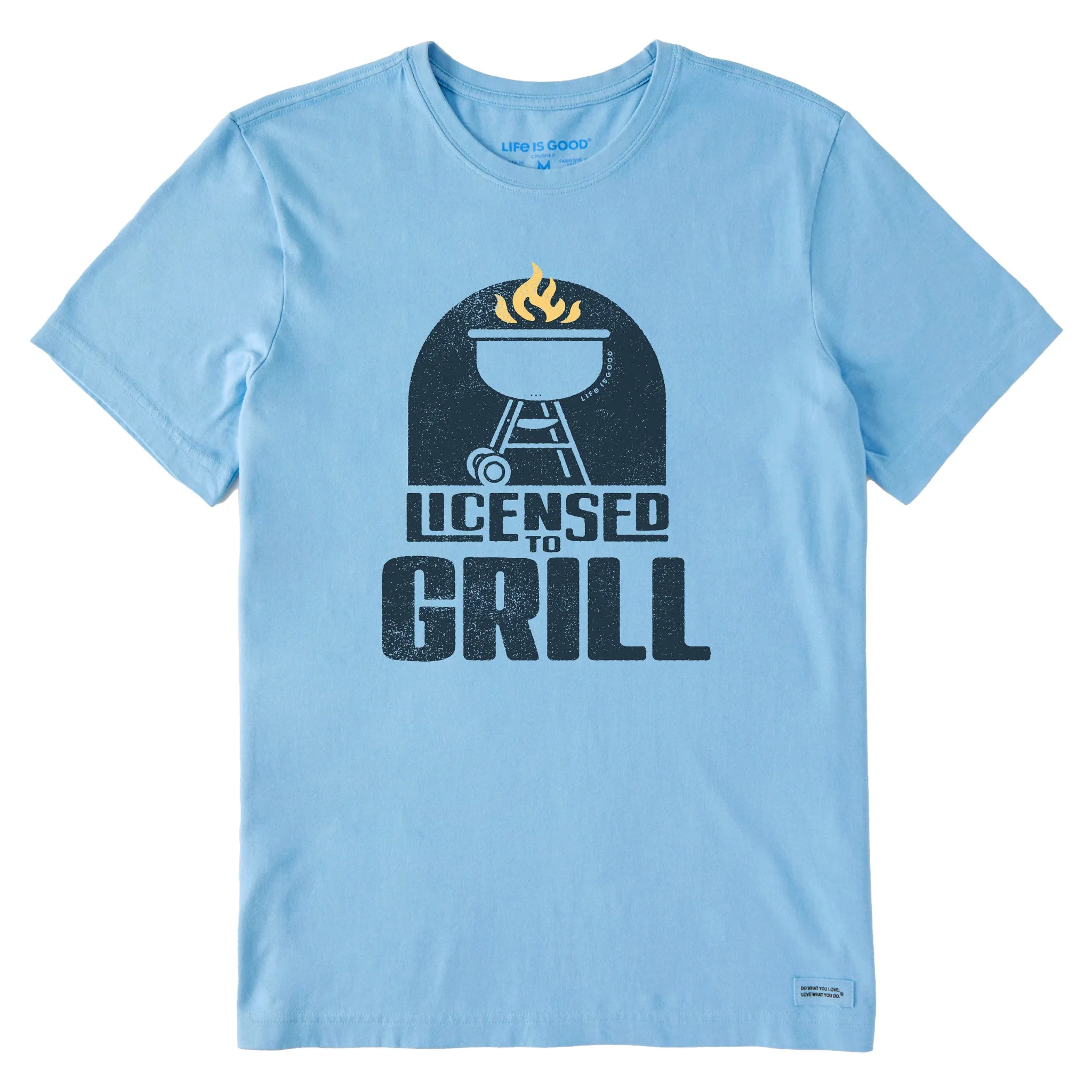 Men's Licensed to Grill Short Sleeve Tee Life is Good