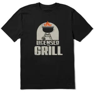 Men's Licensed to Grill Short Sleeve Tee Life is Good