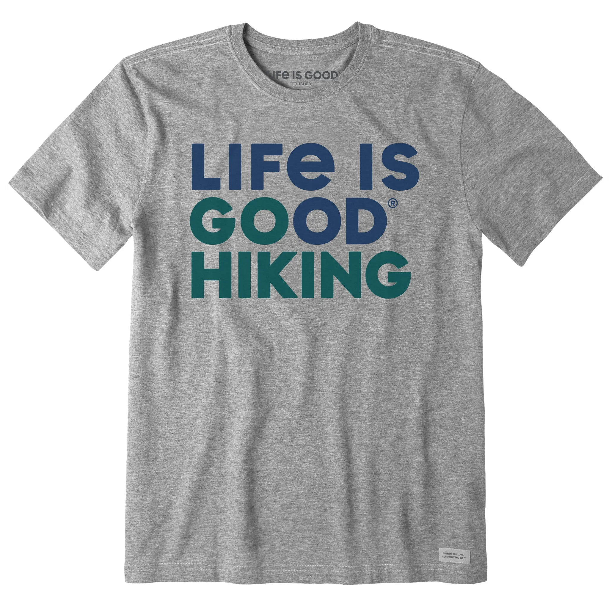 Men's Life is Good Go Hiking Short Sleeve Crusher Tee Life is Good