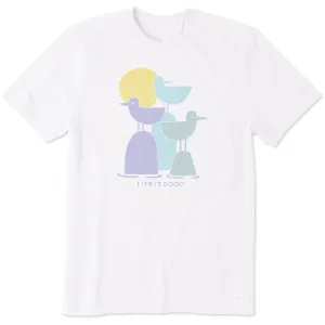 Men's Life is Good Seagull Trio Short Sleeve Tee Life is Good