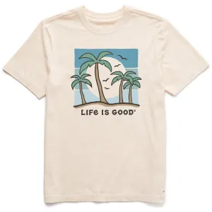 Men's Life is Good Sunny Palms Short Sleeve Crusher Tee Life is Good