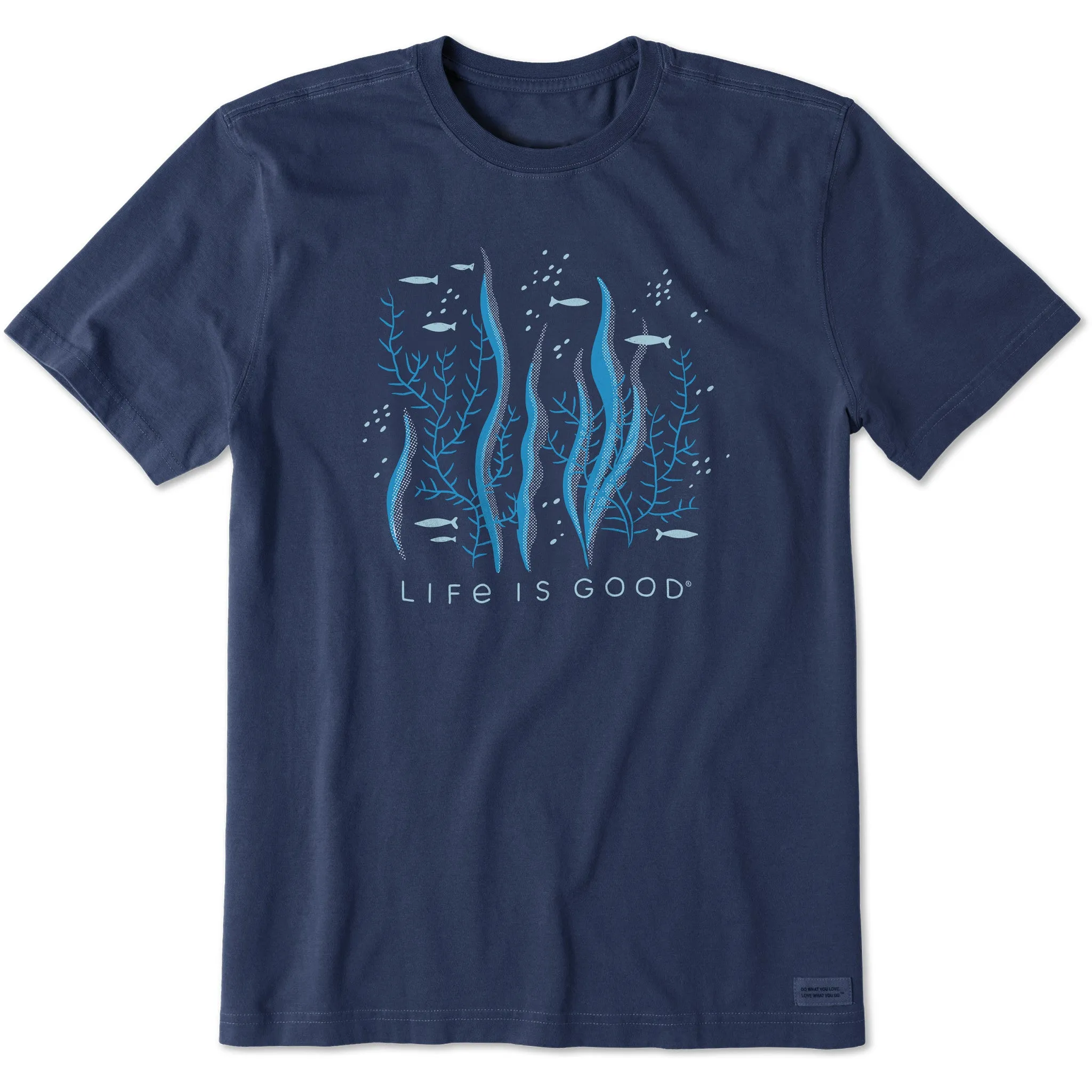 Men's Life is Good Underwater Short Sleeve Crusher Tee Life is Good
