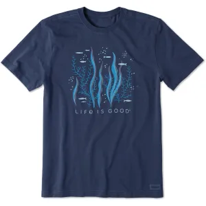 Men's Life is Good Underwater Short Sleeve Crusher Tee Life is Good