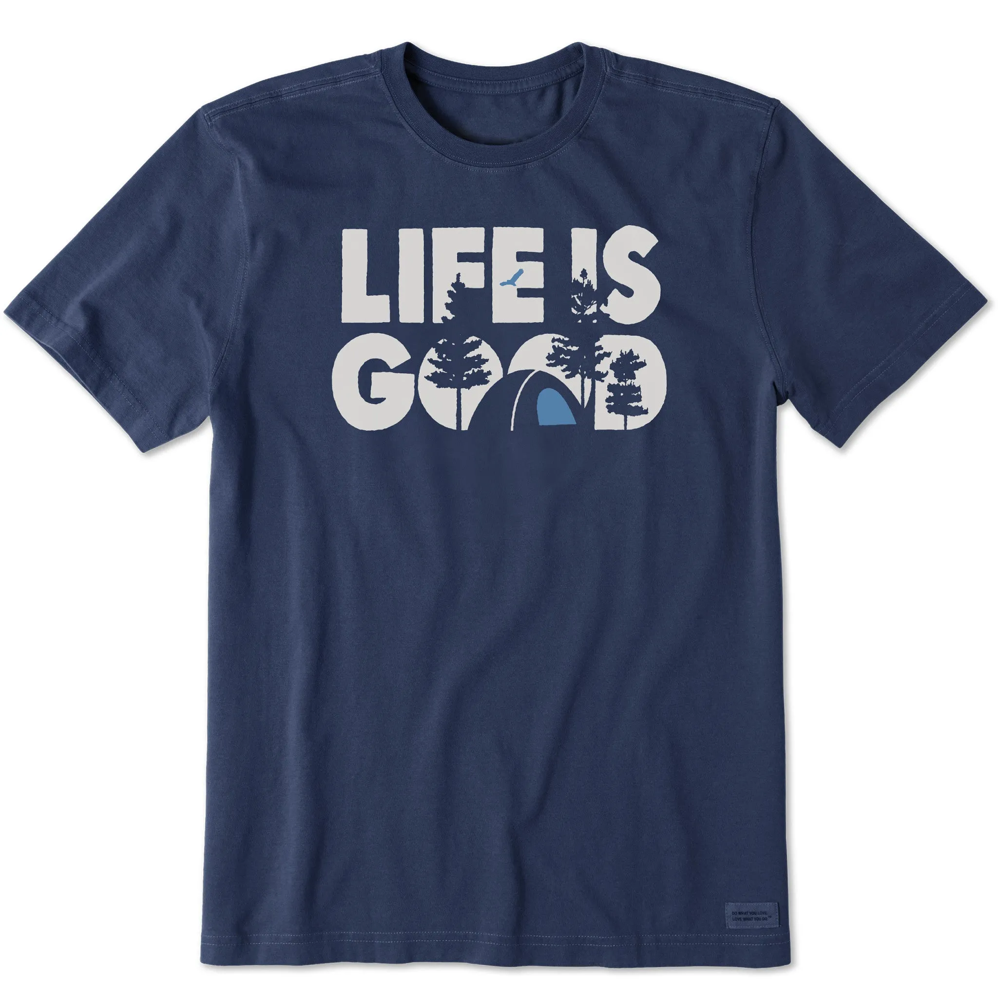 Men's LIG Campground Short Sleeve Crusher Tee Life is Good