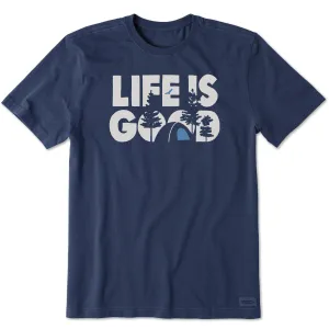 Men's LIG Campground Short Sleeve Crusher Tee Life is Good