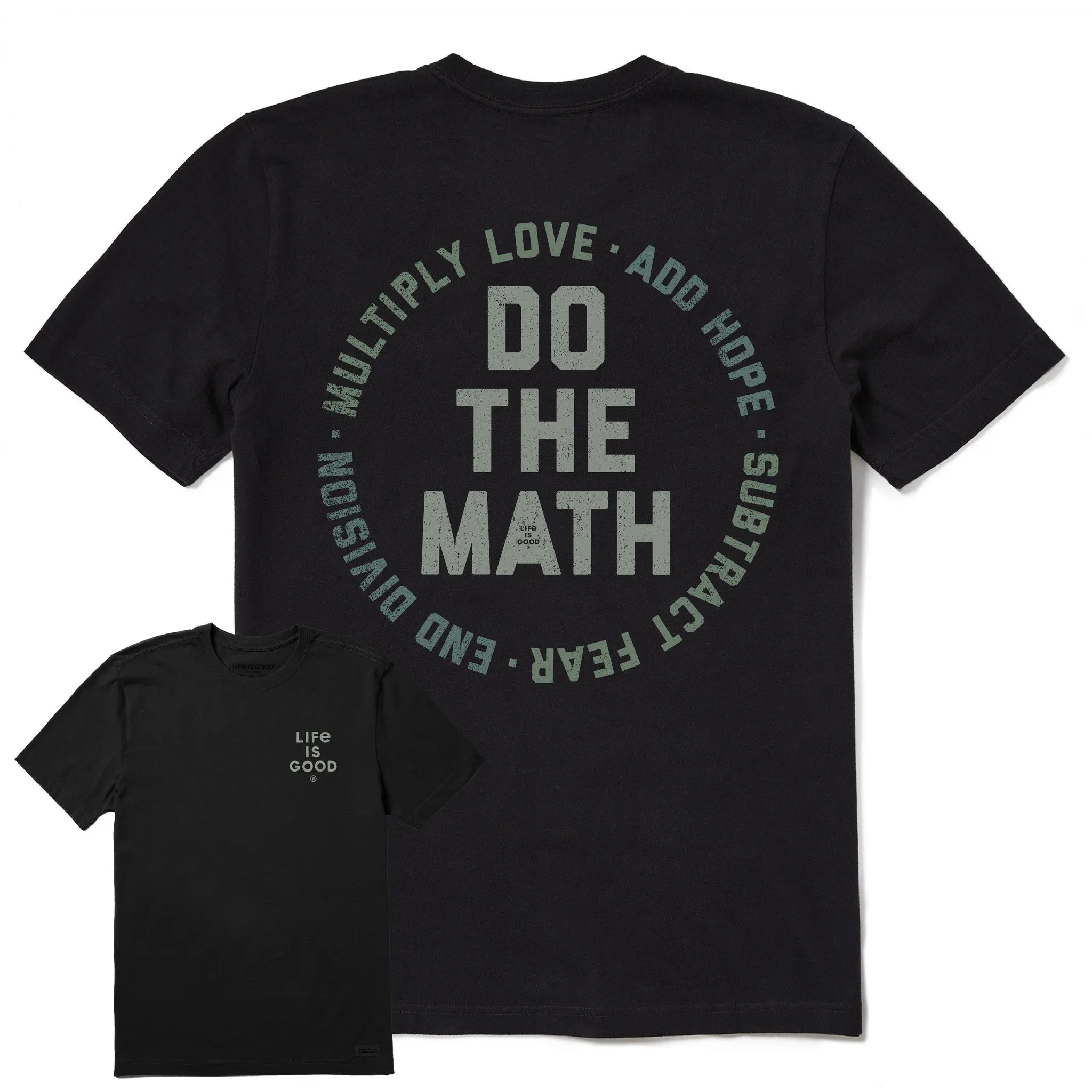 Men's LIG Do The Math Short Sleeve Tee Life is Good