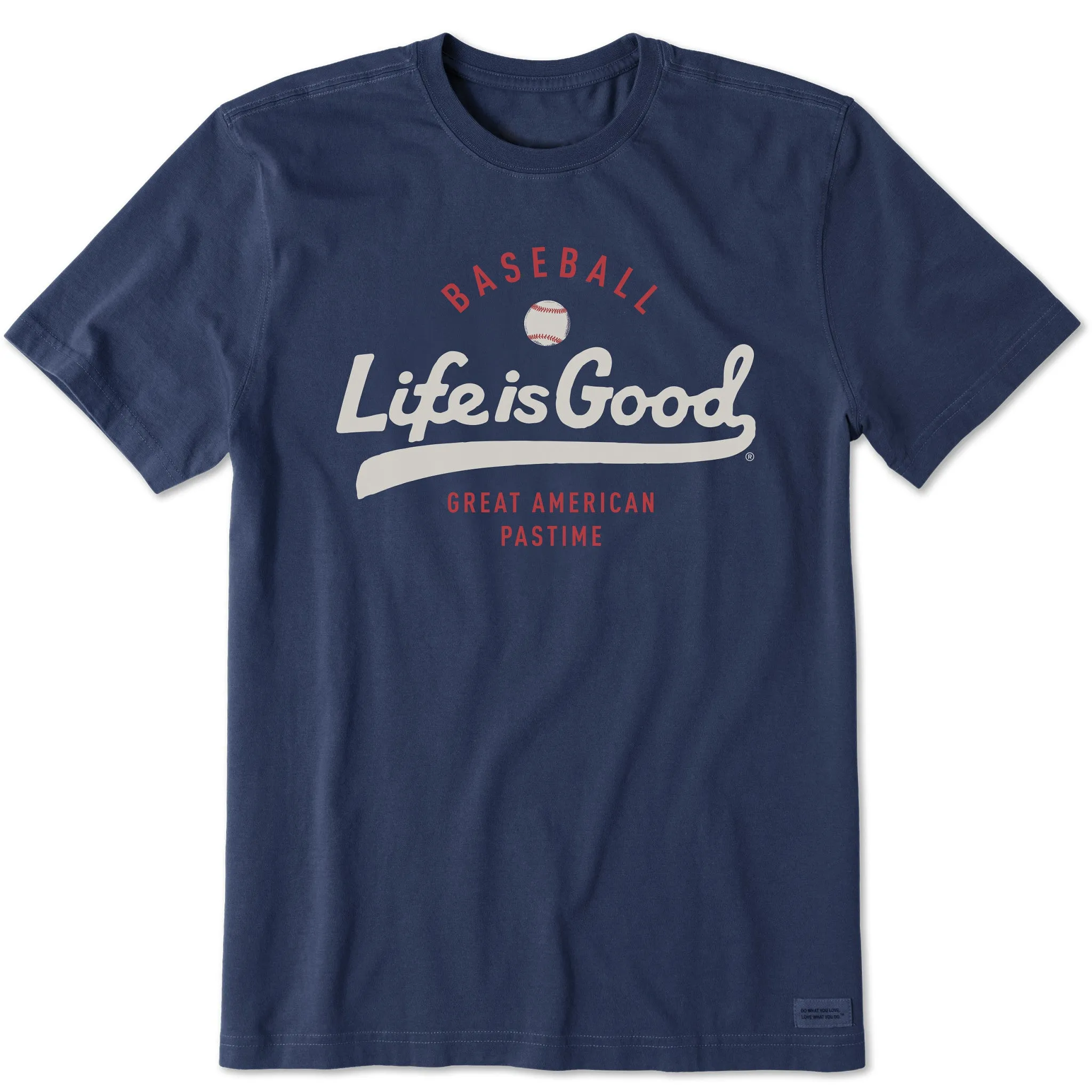 Men's LIG Script American Pastime Short Sleeve Tee Life is Good