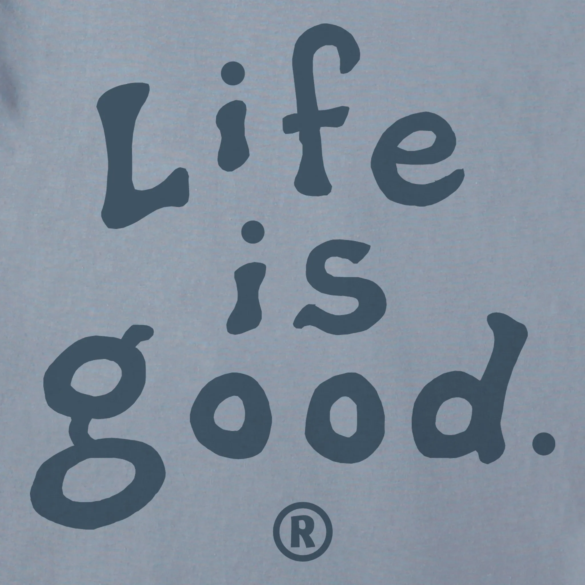 Men's LIG Stacked Tonal Short Sleeve Crusher-LITE Slim Fit Tee Life is Good