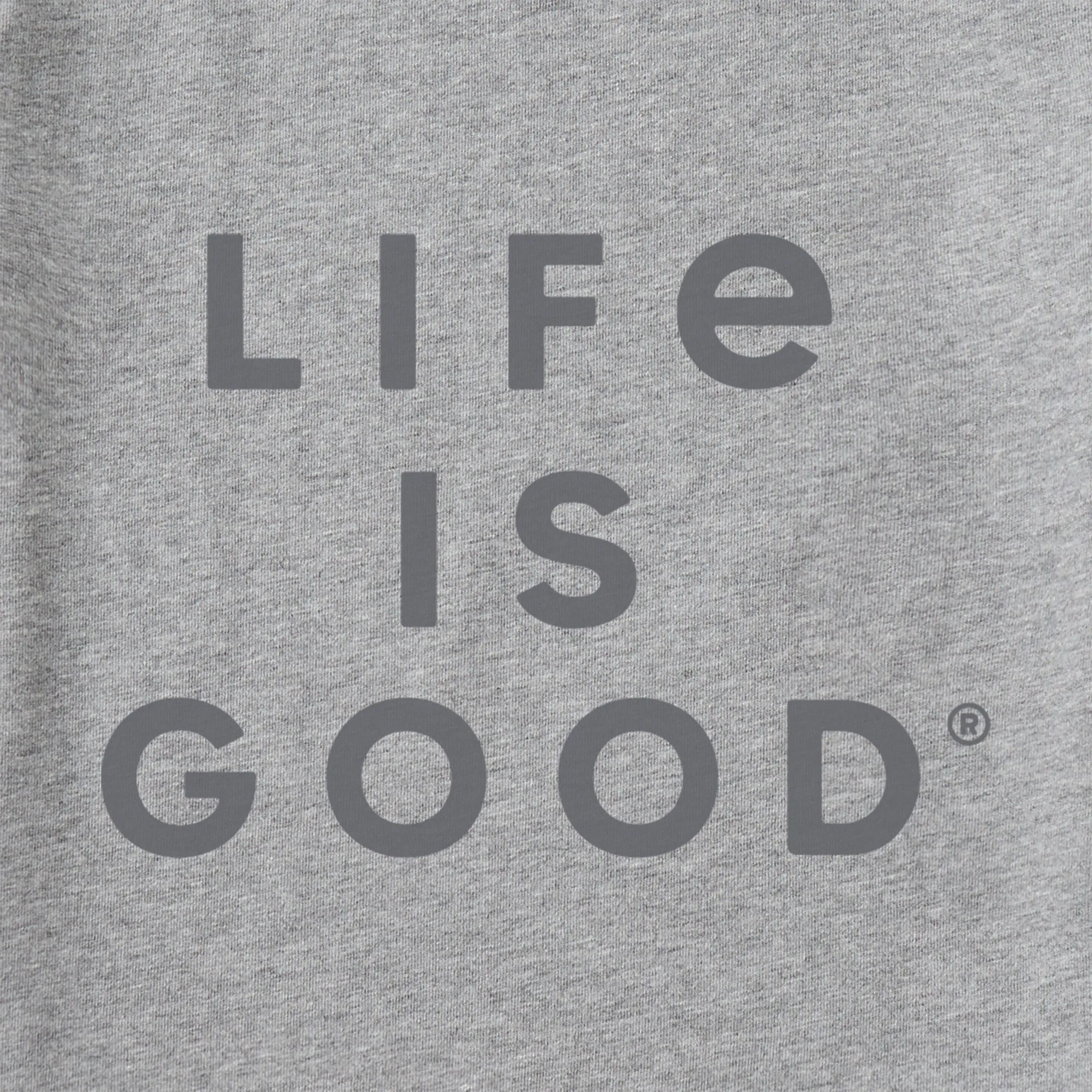 Men's LIG Stacked Wordmark Short Sleeve Tee Life is Good