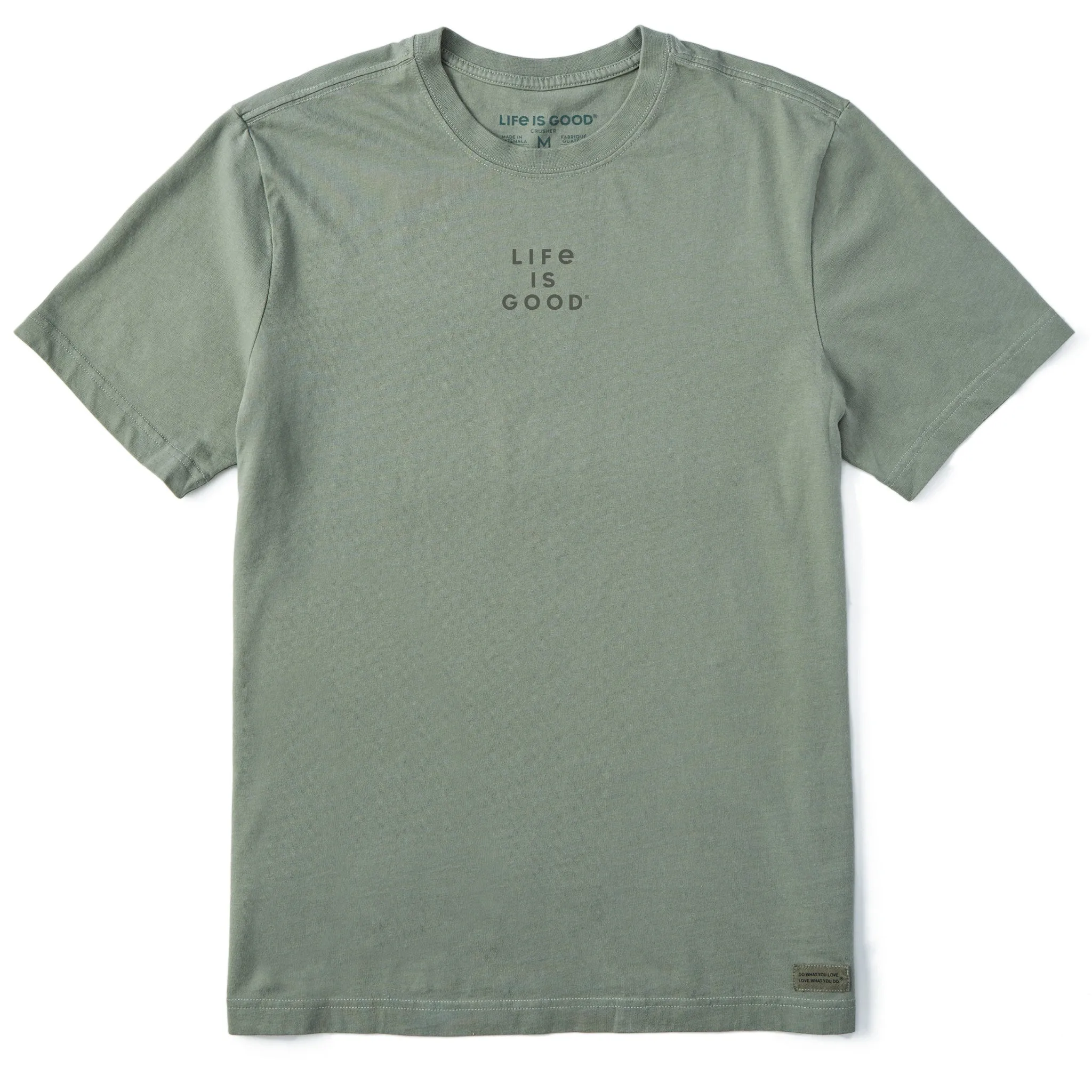Men's LIG Stacked Wordmark Short Sleeve Tee Life is Good