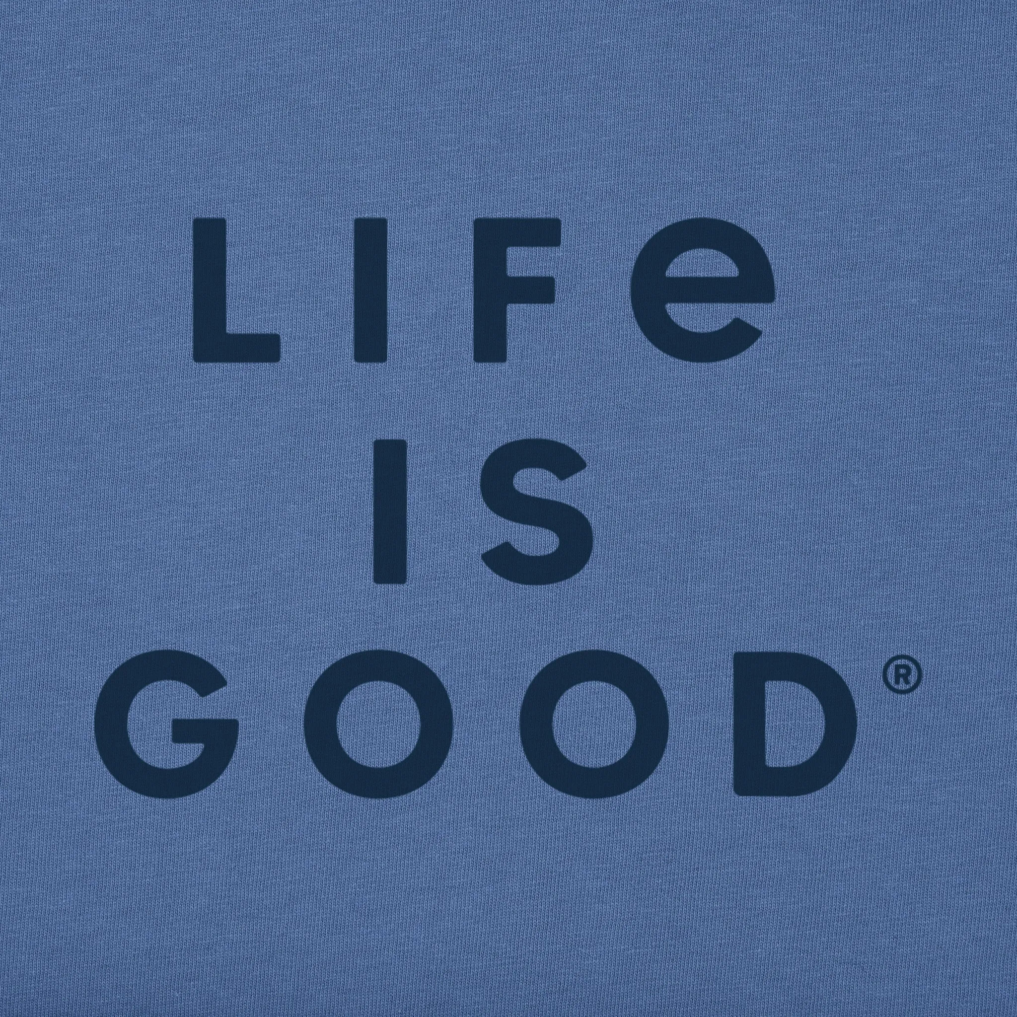 Men's LIG Stacked Wordmark Short Sleeve Tee Life is Good