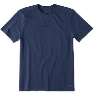 Men's LIG Stacked Wordmark Short Sleeve Tee Life is Good