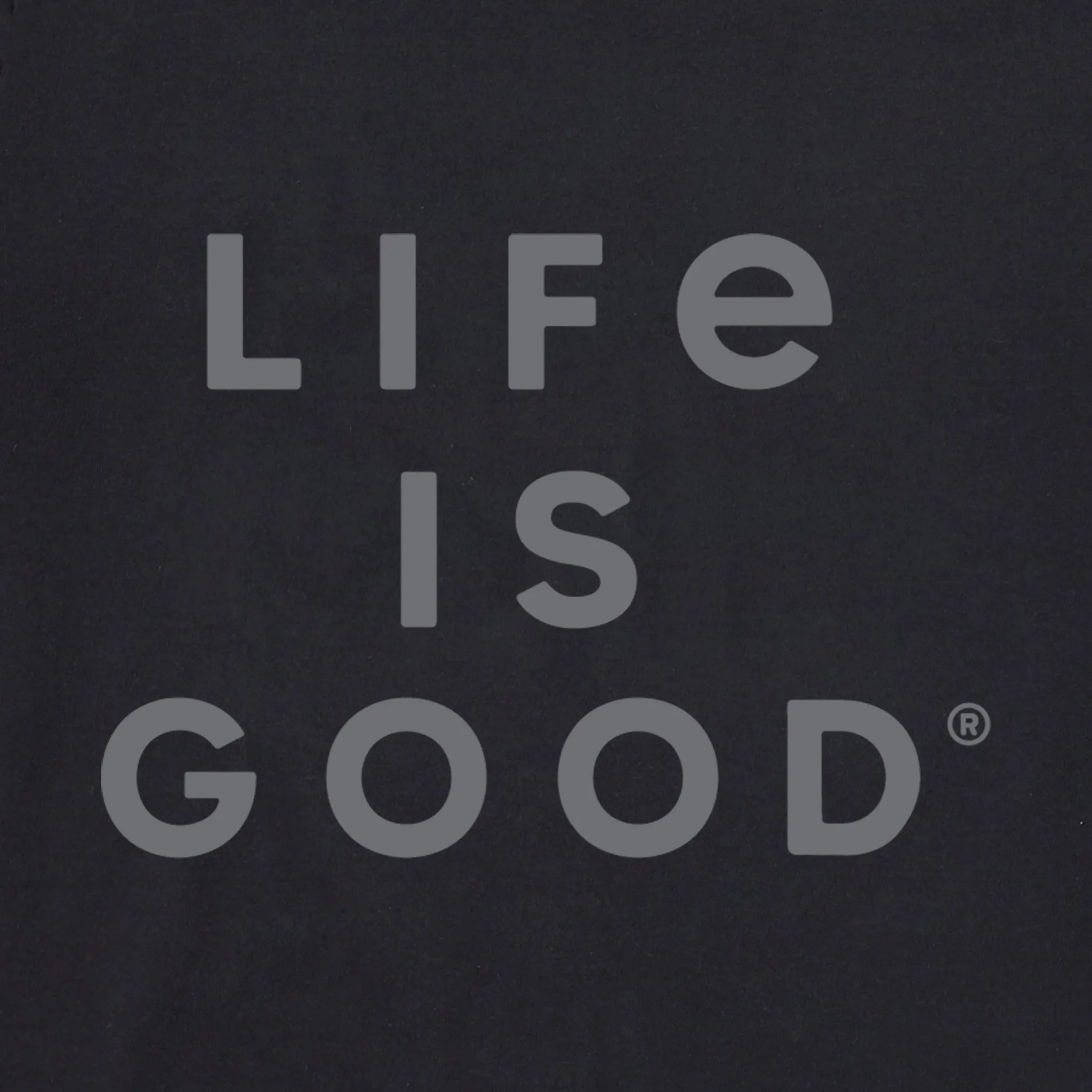 Men's LIG Stacked Wordmark Short Sleeve Tee Life is Good