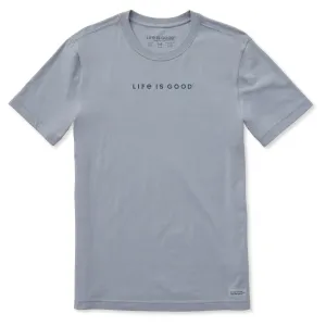 Men's LIG Tonal Horizontal Short Sleeve Crusher-LITE Slim Fit Tee Life is Good