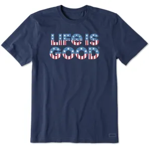 Men's LIG USA Short Sleeve Tee Life is Good