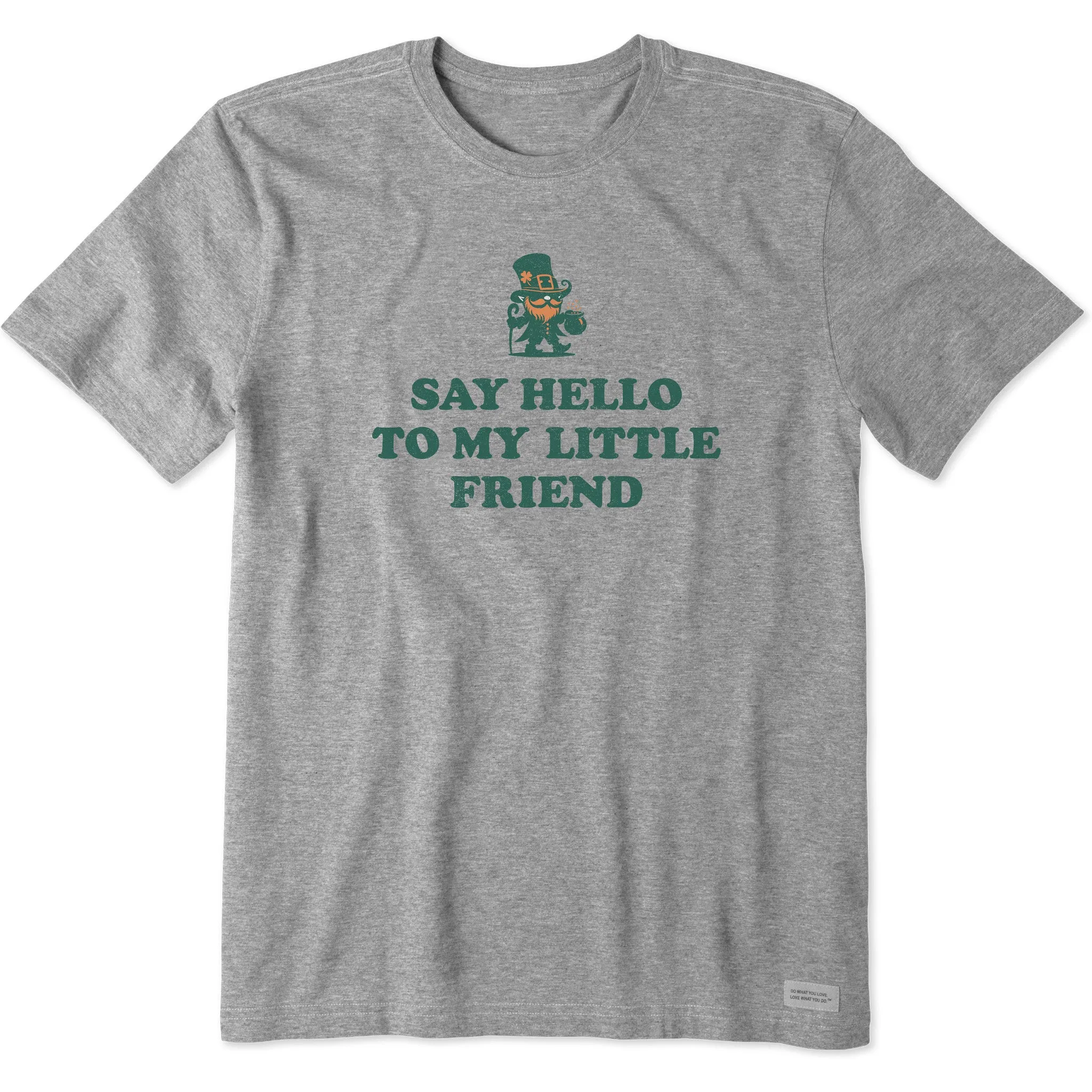 Men's Little Friends Leprechaun Short Sleeve Tee Life is Good