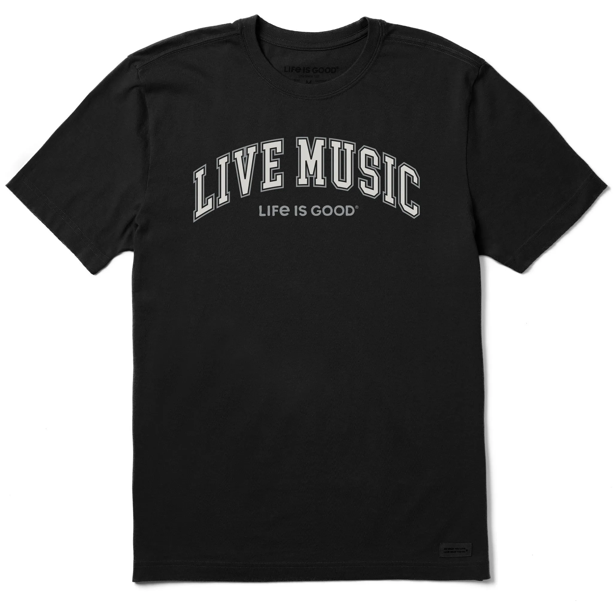 Men's Live Music Arch Short Sleeve Crusher Tee Life is Good