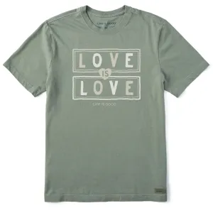 Men's Love is Love Short Sleeve Tee Life is Good