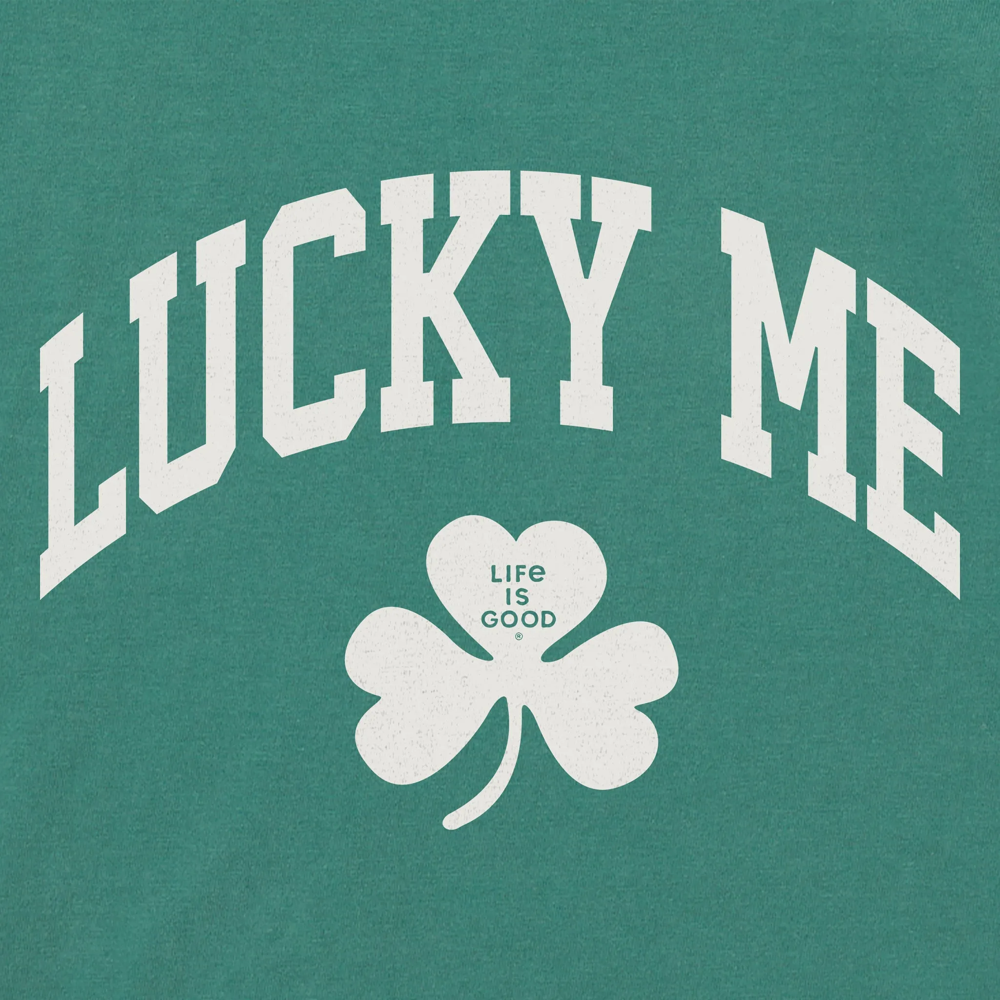 Men's Lucky Me Arch Short Sleeve Crusher Tee Life is Good