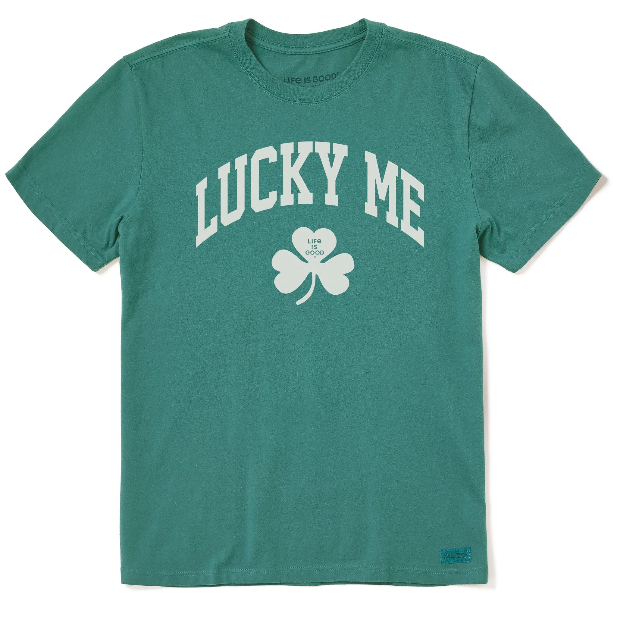 Men's Lucky Me Arch Short Sleeve Crusher Tee Life is Good