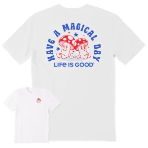 Men's Magical Day Mushrooms Short Sleeve Tee Life is Good