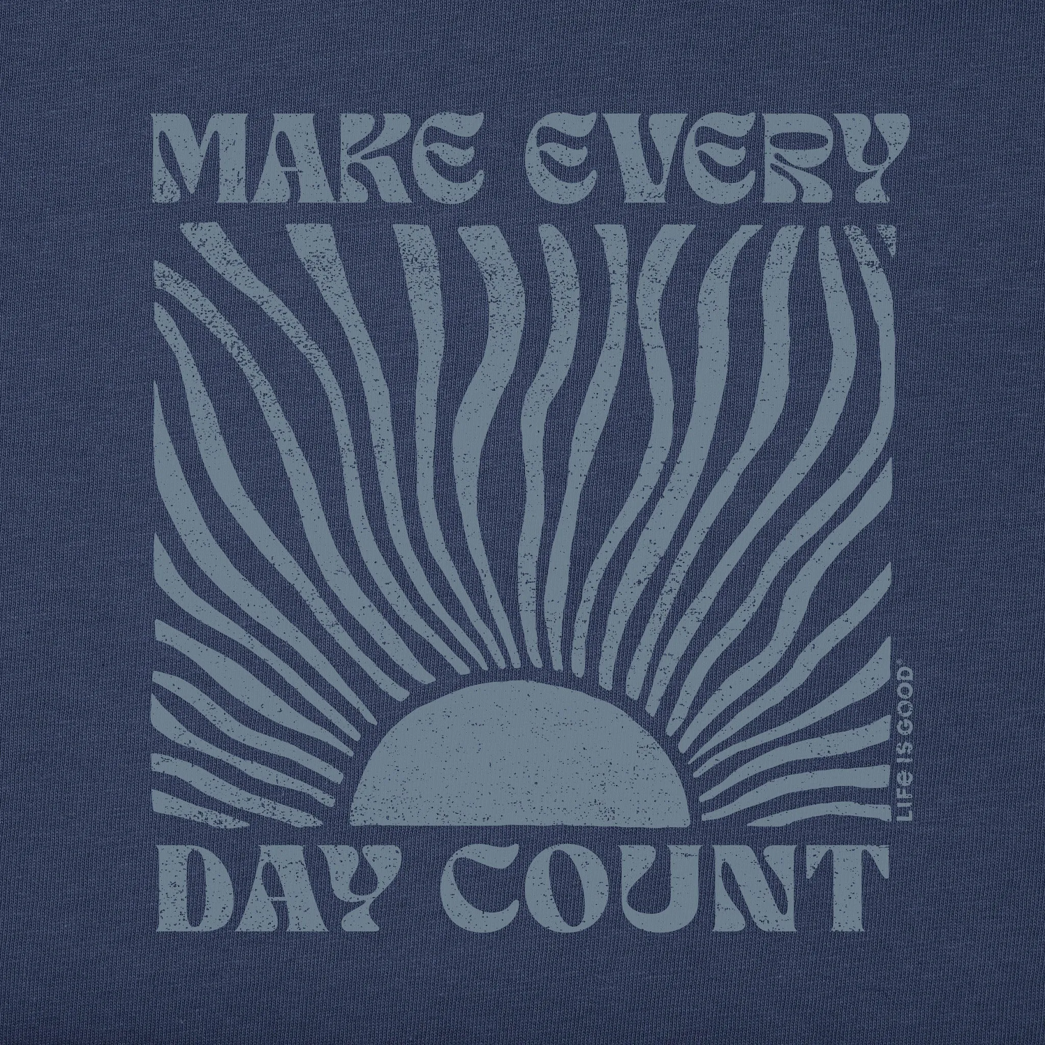 Men's Make Every Day Count Sunrise Short Sleeve Tee Life is Good