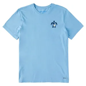 Men's Mini Beach Turtle Short Sleeve Tee Life is Good