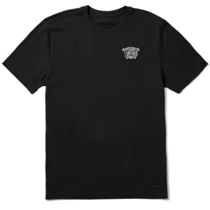 Men's Mini Bulldog Short Sleeve Tee Life is Good