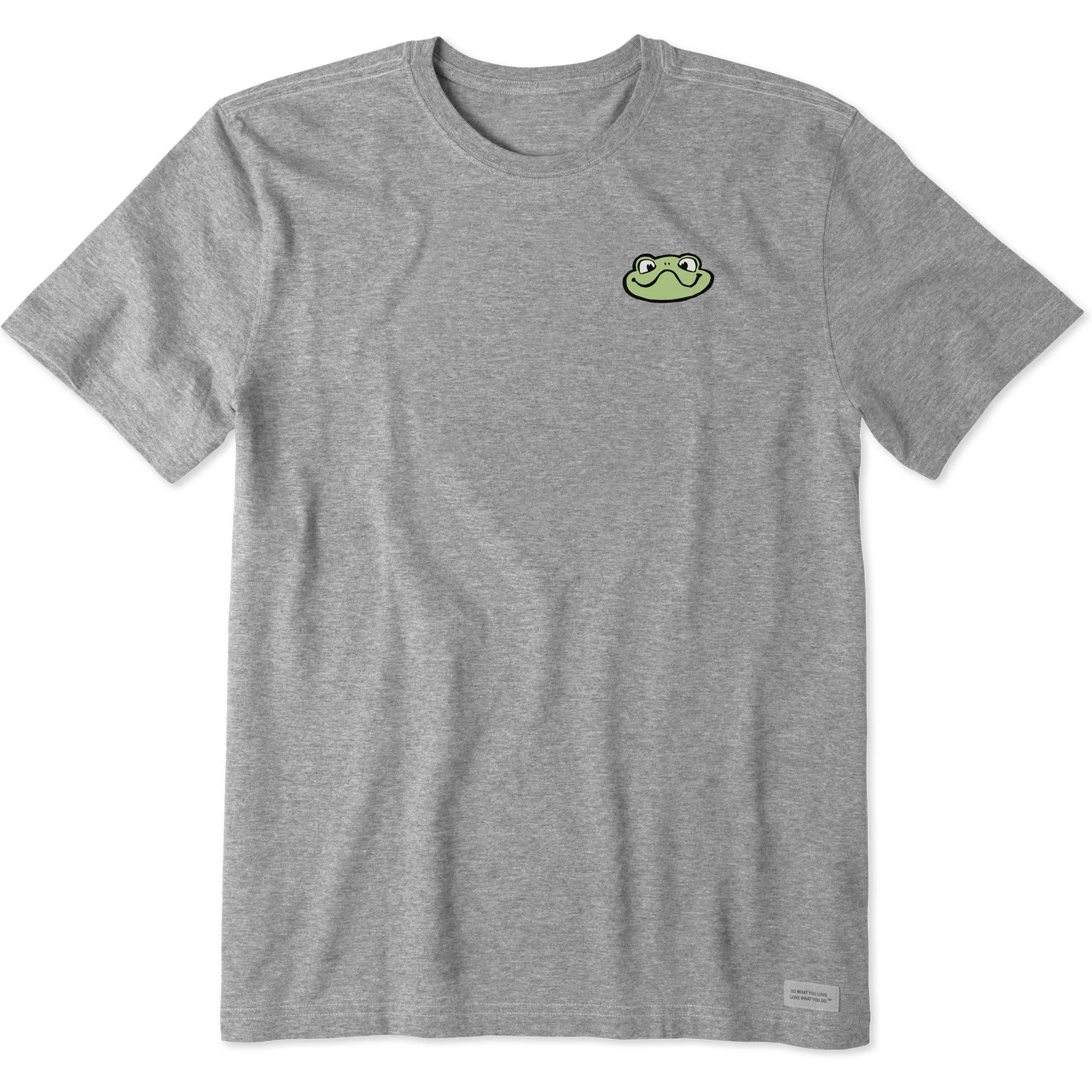 Men's Mini Frog Face Short Sleeve Tee Life is Good