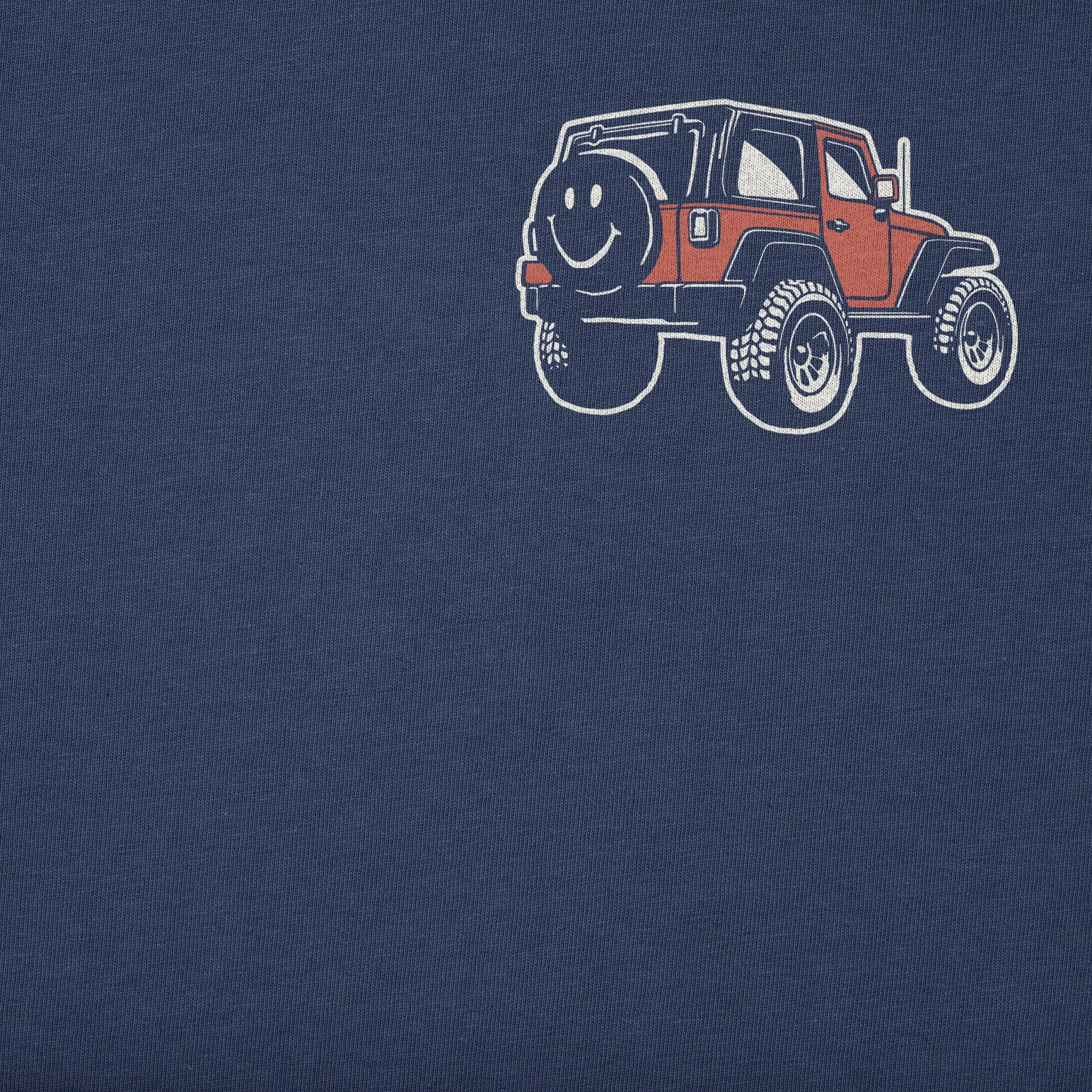 Men's Mini Smile ATV Short Sleeve Tee Life is Good