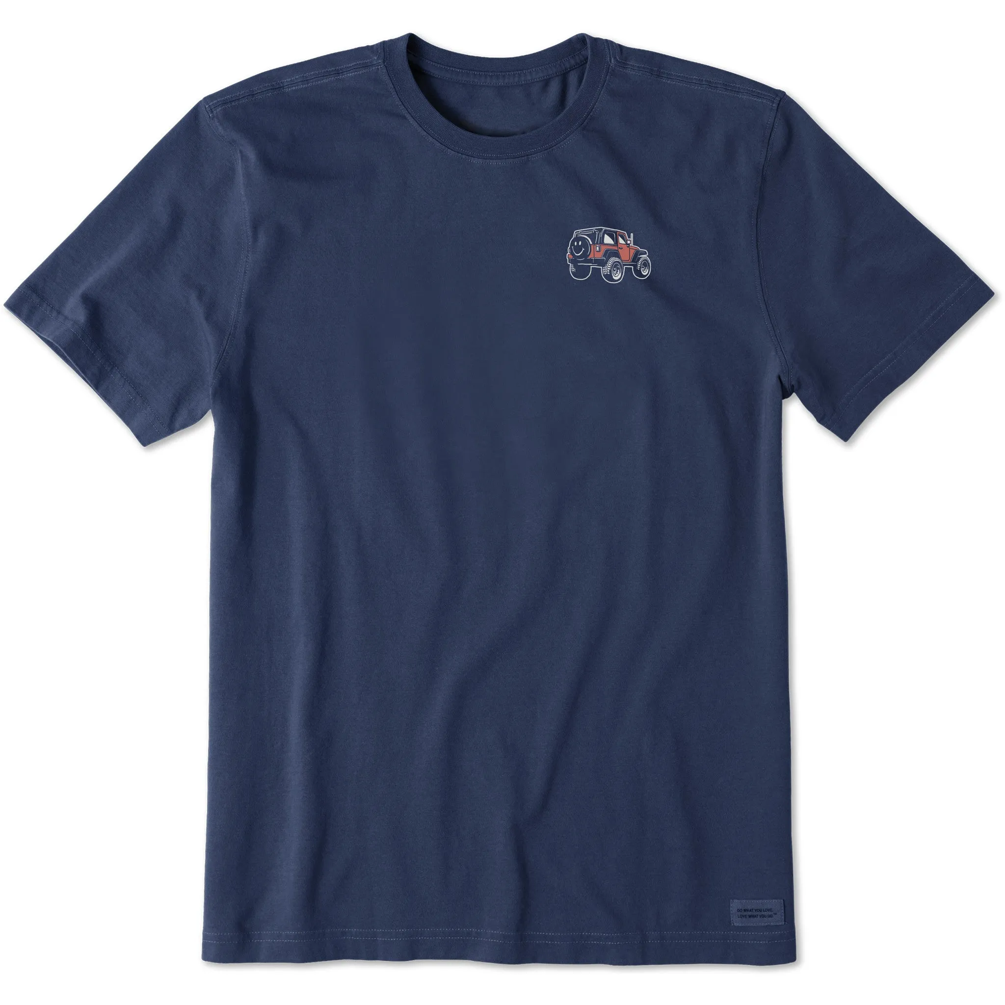 Men's Mini Smile ATV Short Sleeve Tee Life is Good