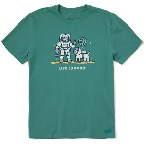 Men's Moon Landing Jake Short Sleeve Crusher Tee Life is Good