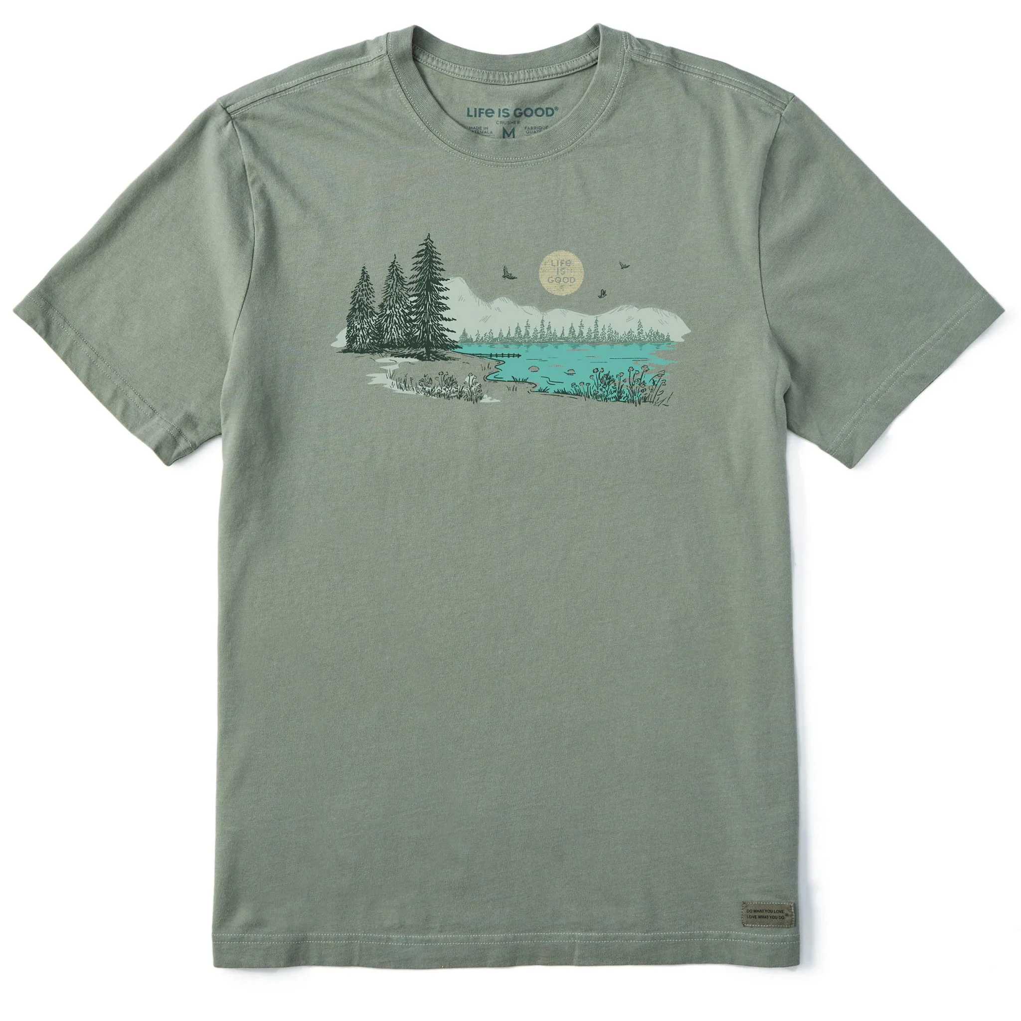 Men's Mountain Lake Short Sleeve Tee Life is Good