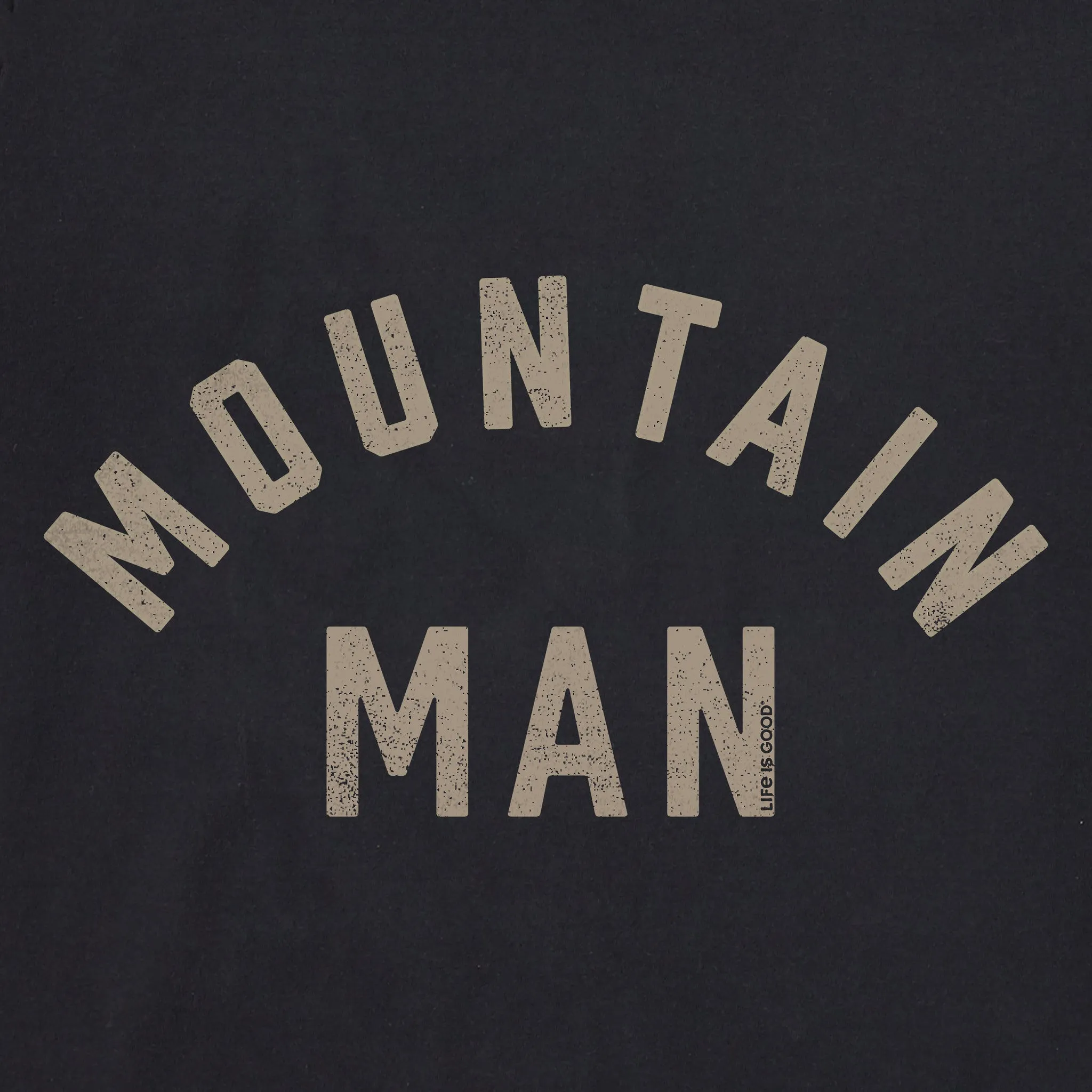 Men's Mountain Man Short Sleeve Crusher Tee Life is Good
