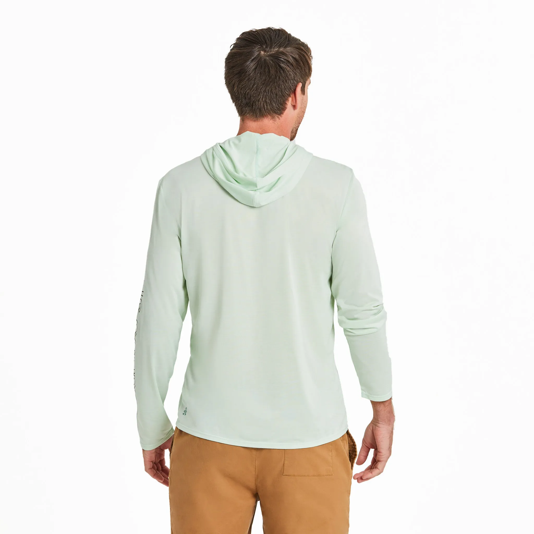 Men's Mountain Sun Scene Long Sleeve Sun Crusher Hoodie Life is Good