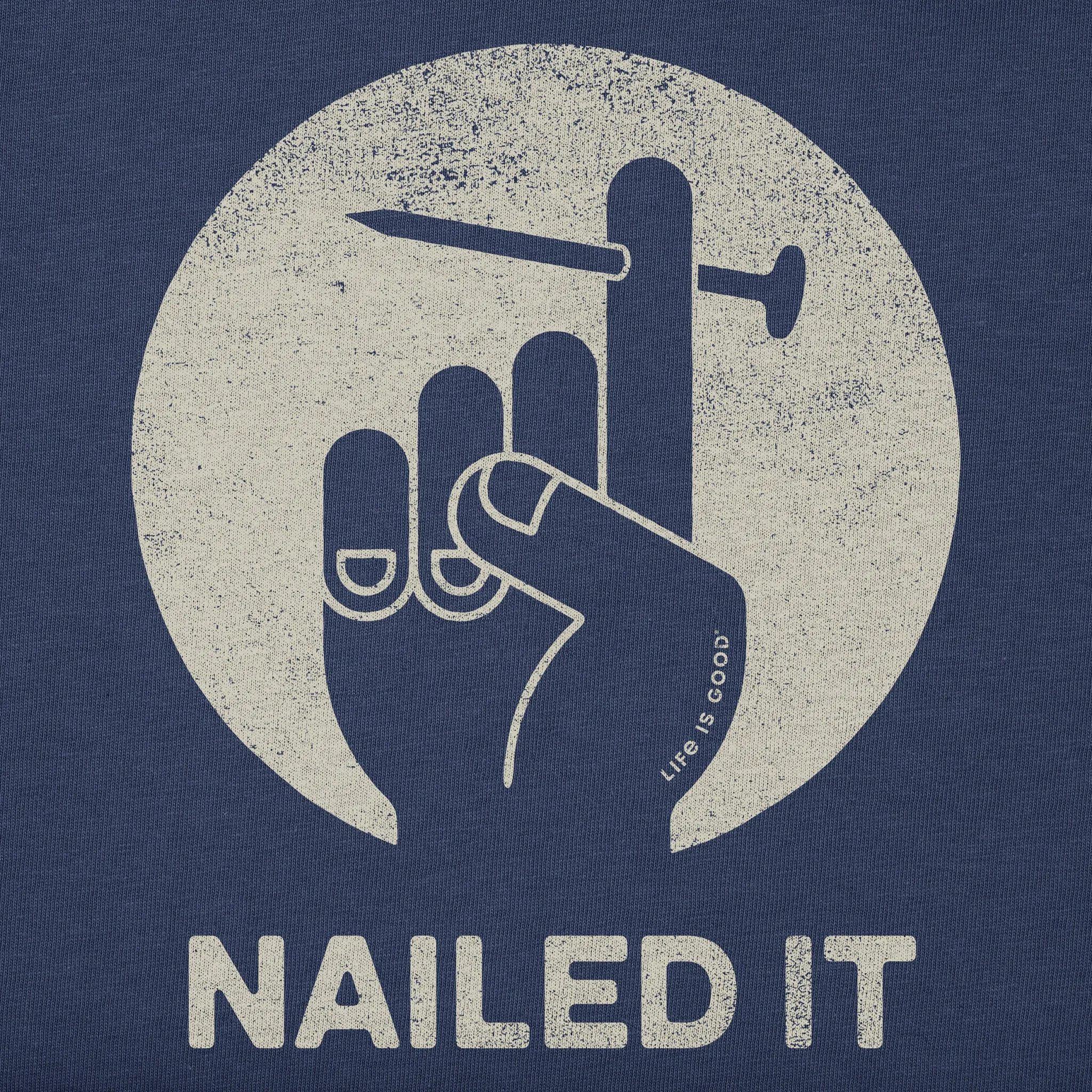 Men's Nailed It Short Sleeve Tee Life is Good