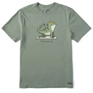 Men's Namaste Frog Short Sleeve Tee Life is Good