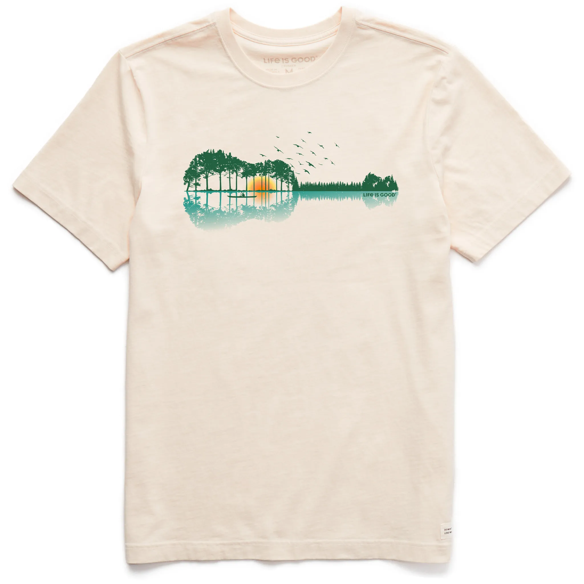 Men's Natural Rhythm on the Water Short Sleeve Crusher Tee Life is Good