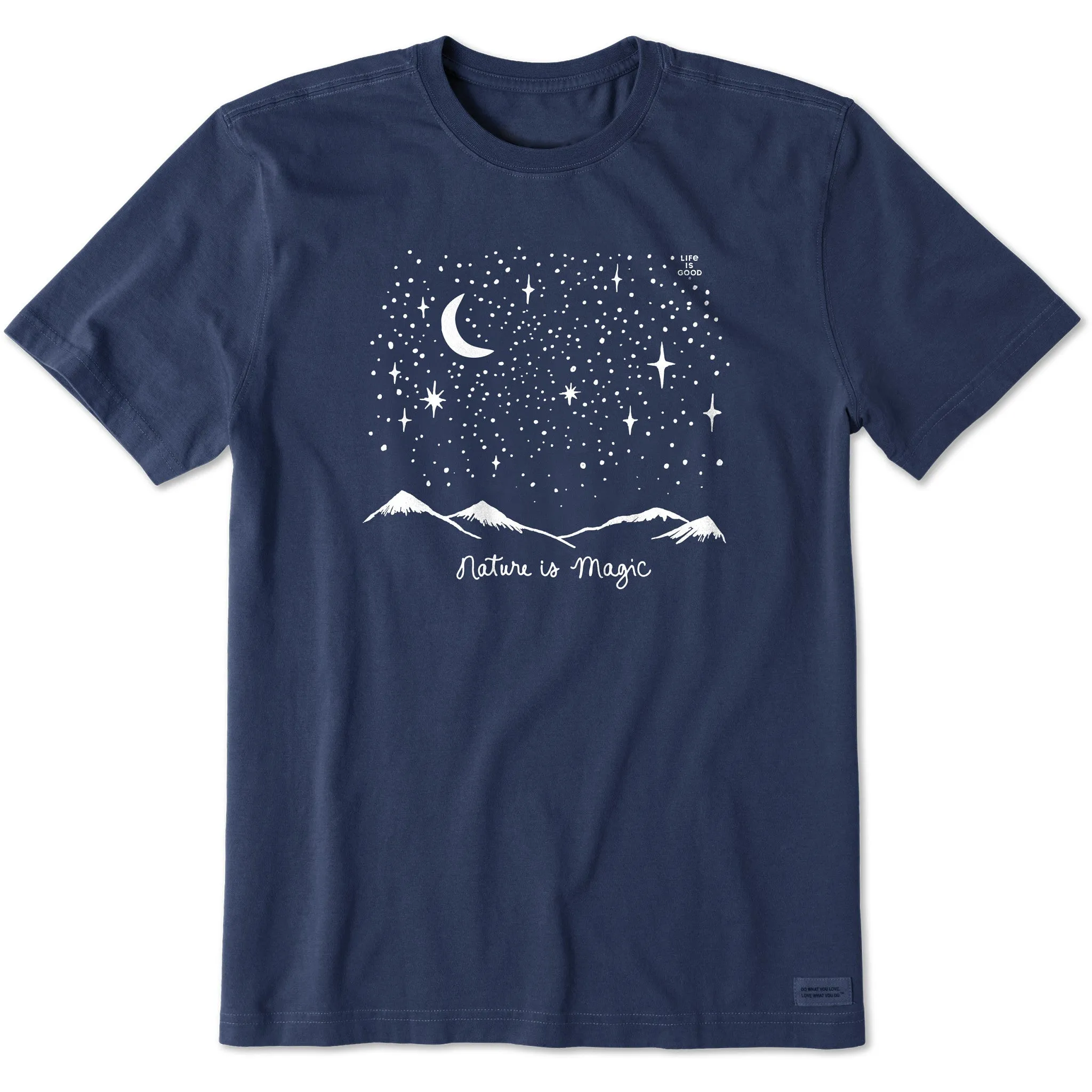 Men's Nature is Magic in the Mountains Short Sleeve Crusher Tee Life is Good