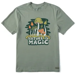 Men's Nature is Magic Mushrooms Short Sleeve Tee Life is Good