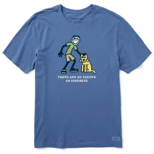 Men's No Tariffs on Kindness Jake n Rocket Short Sleeve Crusher Tee Life is Good