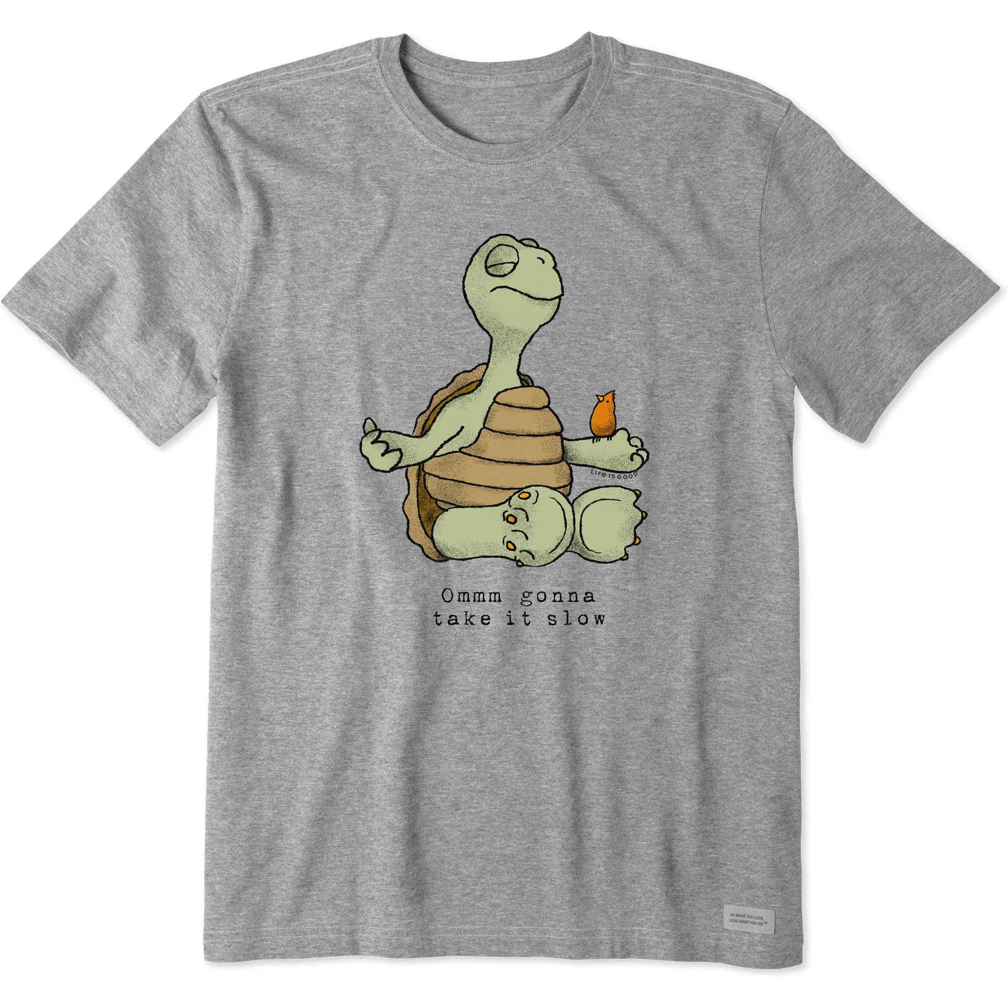 Men's Omm Gonna Take it Slow Turtle Short Sleeve Tee Life is Good