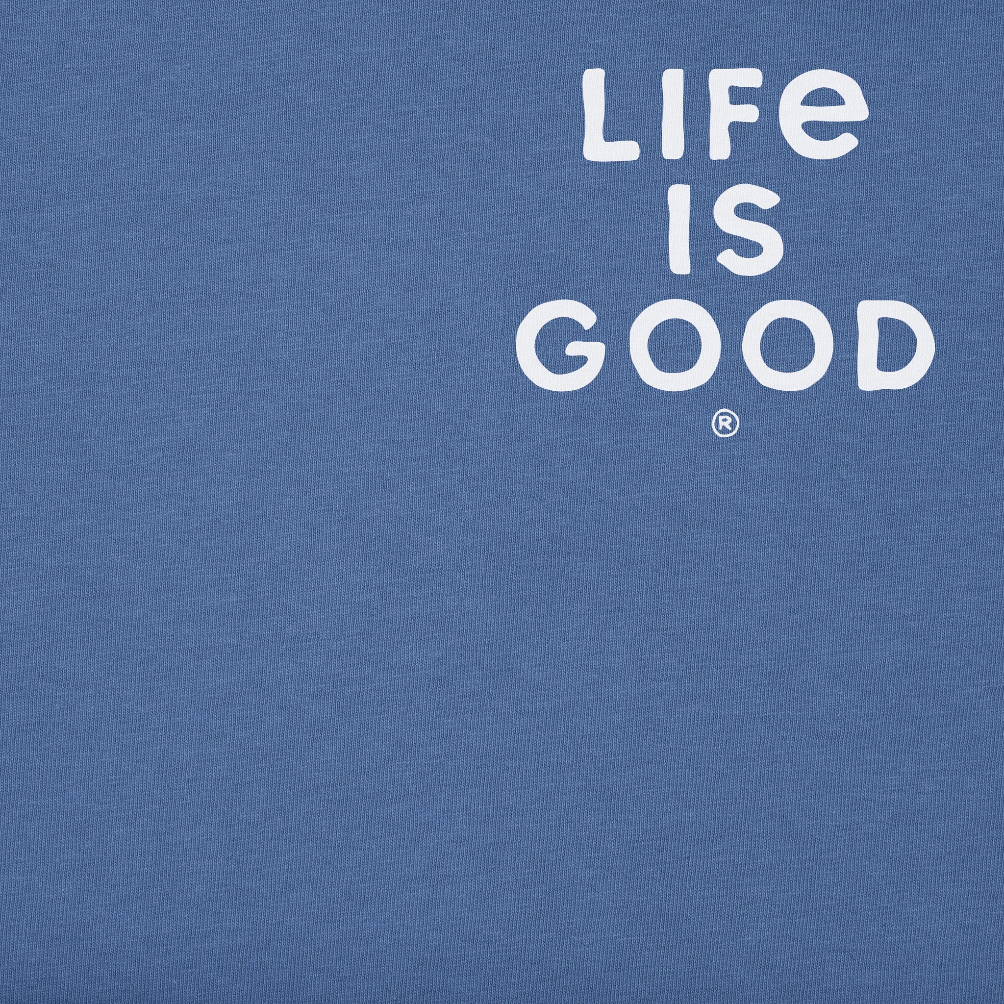 Men's On My List Sunset Short Sleeve Tee Life is Good
