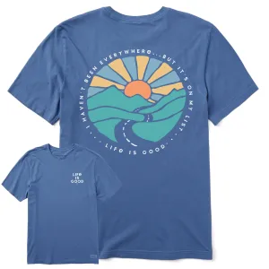 Men's On My List Sunset Short Sleeve Tee Life is Good
