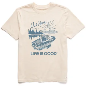 Men's Out Here Speedboat Short Sleeve Crusher Tee Life is Good